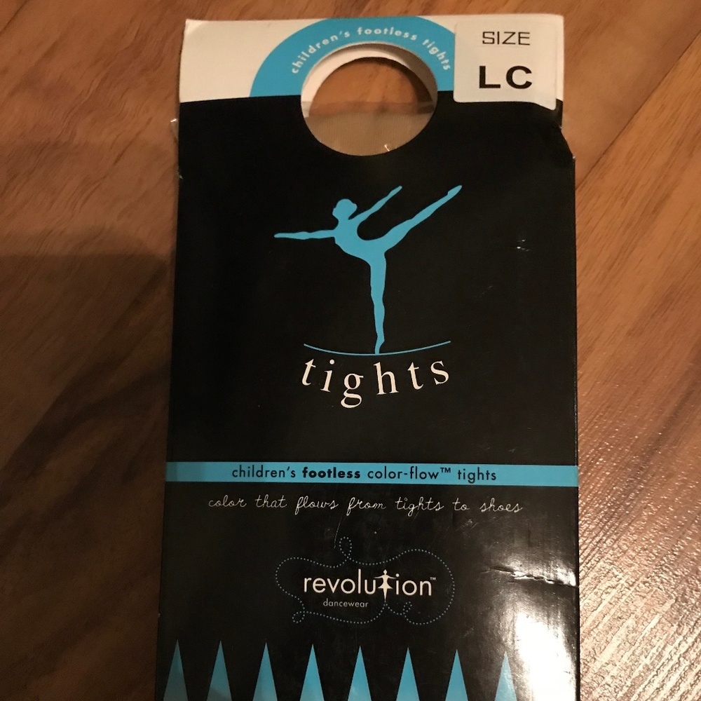 New!  Revolution Footless Tan Tights Size Large
